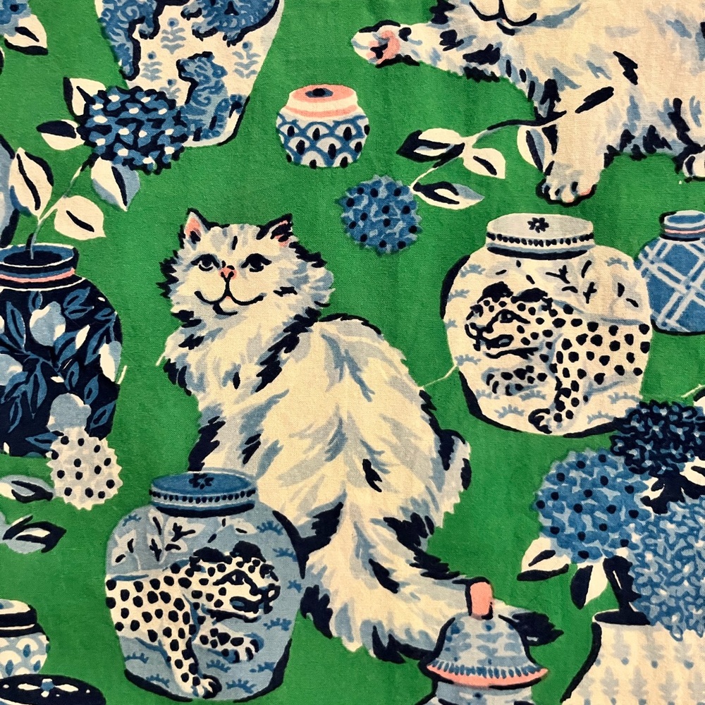 Printfresh Grail Discontinued Fancy Cat Pajama Pants - Picture 2 of 5